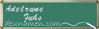 Adelrune Fuhs Visitenkarte